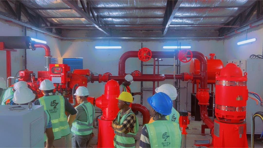 Installation Of Vertical Turbine Fire Pump (1250 GPM @ 10 Bar) Project
