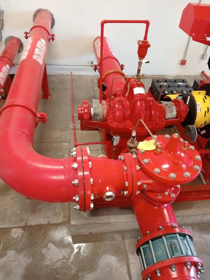 Firefighting Pipeline Installation