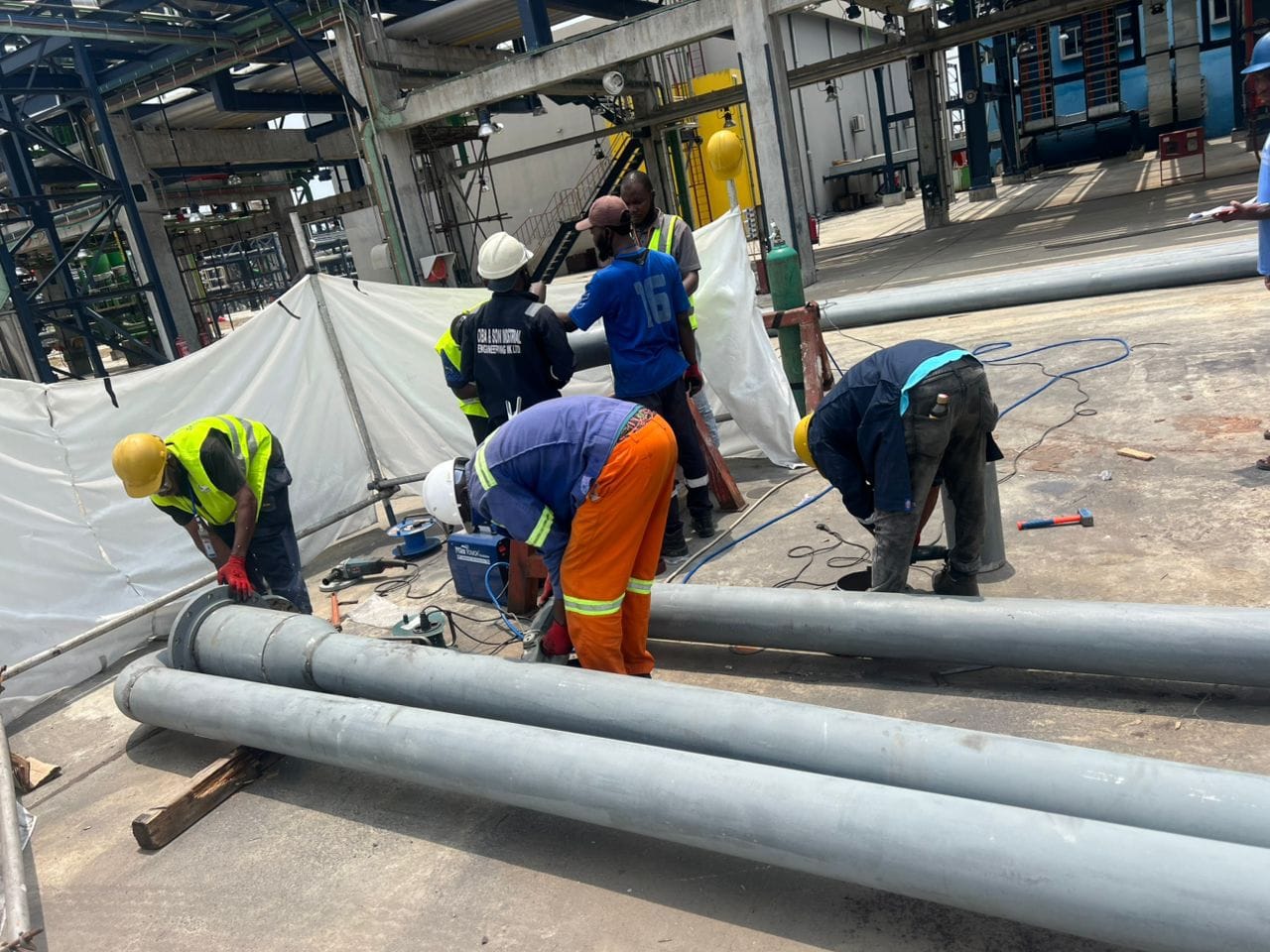 Routing of Phenolic-Stripped Water From U182 To Cooling Tower CT-4