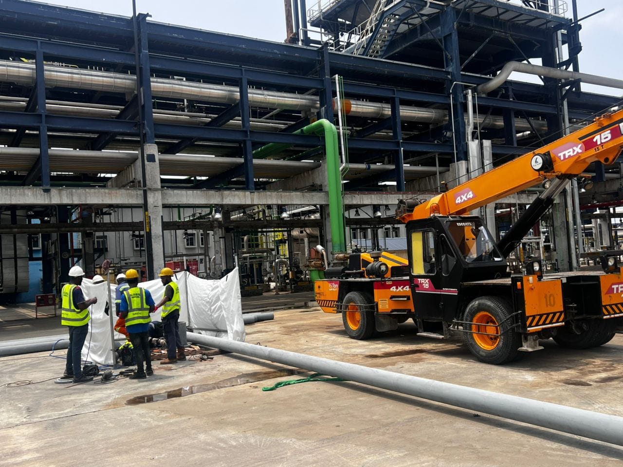 Routing of Phenolic-Stripped Water From U182 To Cooling Tower CT-4